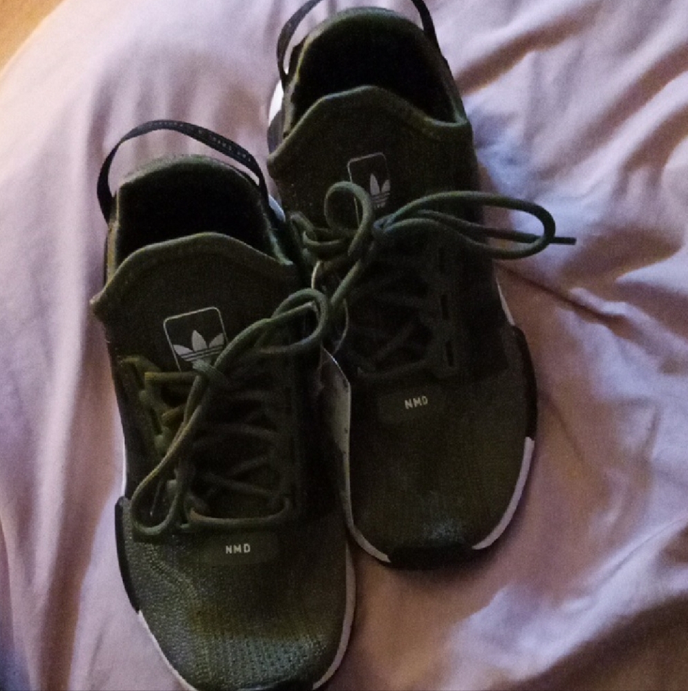 Adidas NMD Olive Green Sneakers